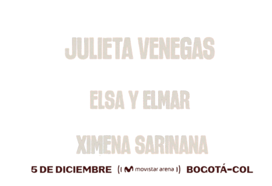 Boletas Julieta Venegas, Elsa y Elmar y Ximena Sariñana | Bogotá | 2024 | Alcancías Armatuvaca