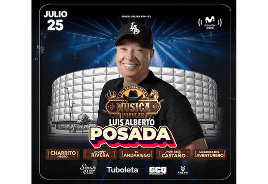 Luis Alberto Posada Día Nacional de la Música Popular